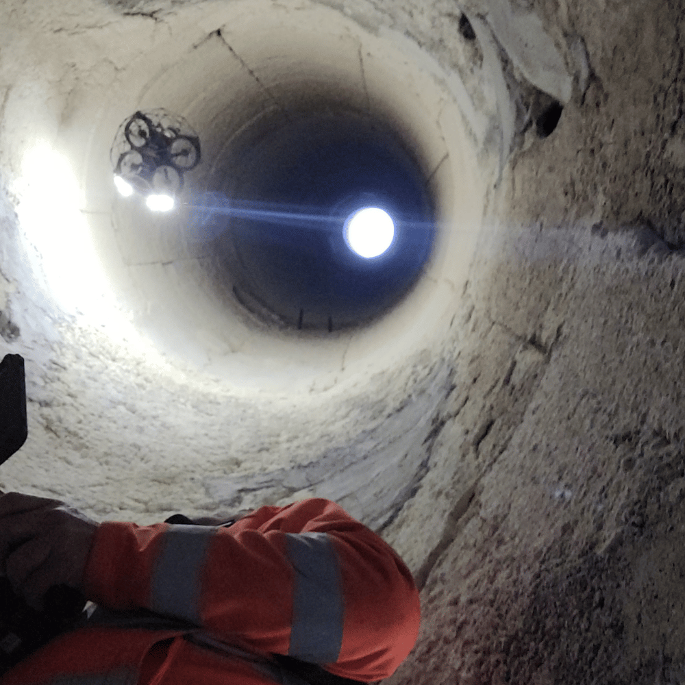 inspection canalisation inspection indoor de canalisation par drone