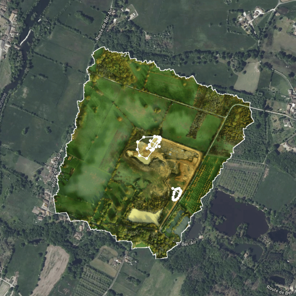 orthophotomosaique de site minier orthophotomosaique de site minier