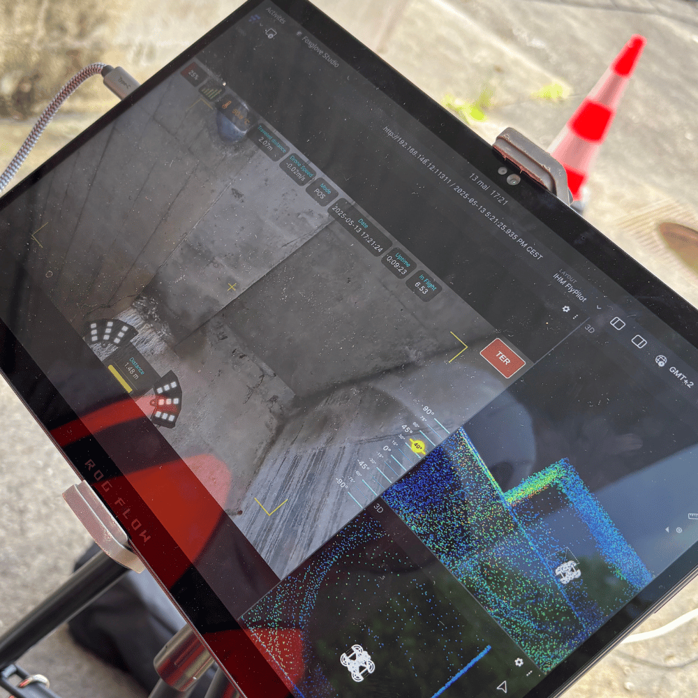 inspection de barrage par drone inspection de barrage par drone