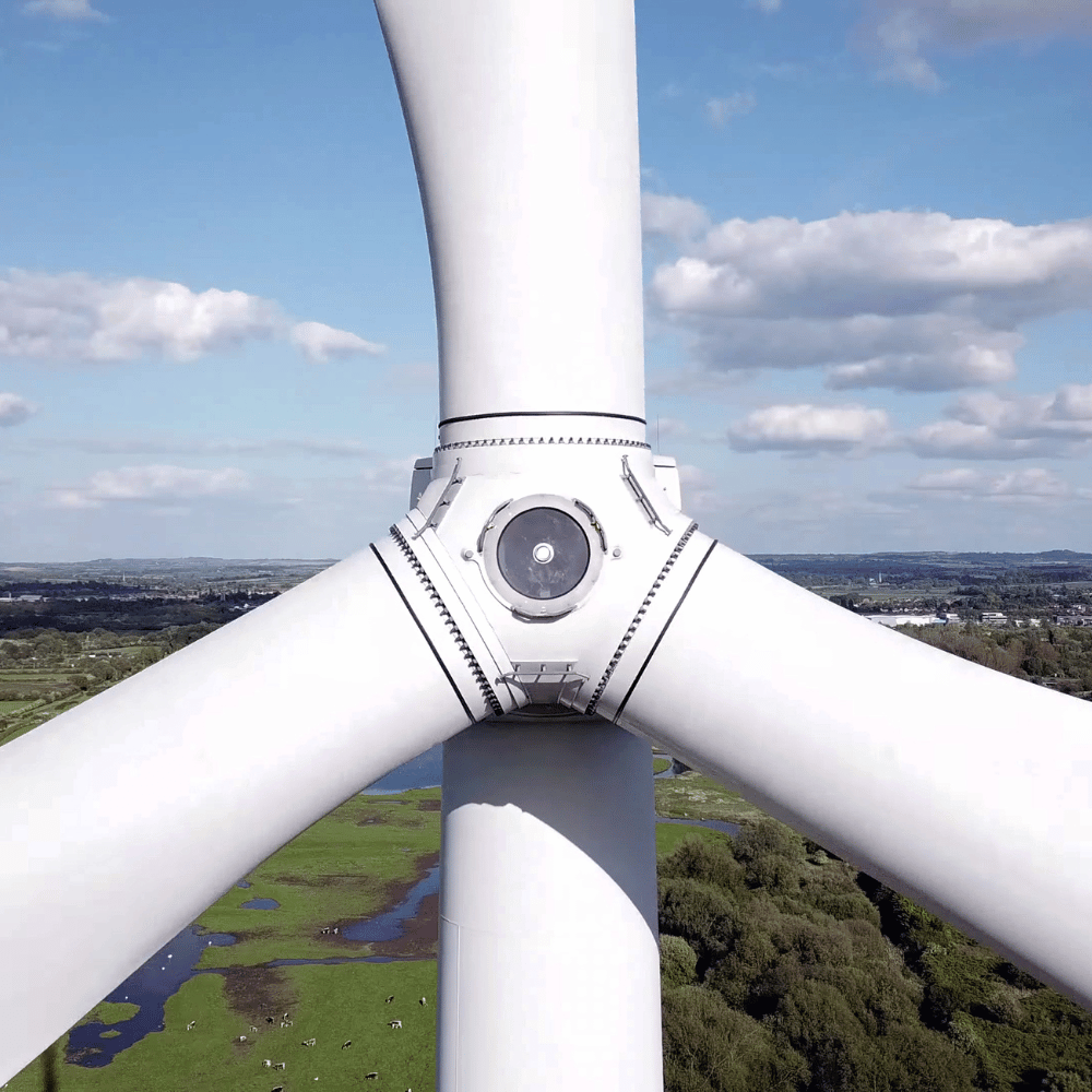 inspeciton outdoor inspection outdoor éolienne par drone