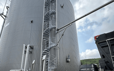 jll.spear x TotalEnergies première inspection par drone d’un méthaniseur