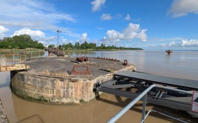 jll.spear x GPMB : inspection sous-marine par drone d’un appontement en eau turbide
